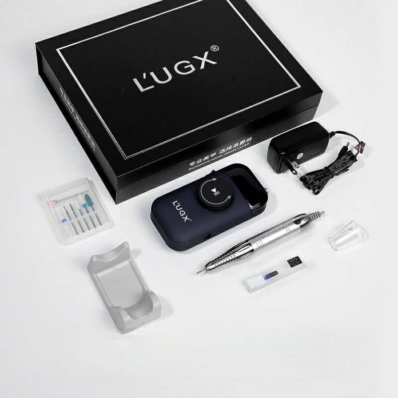 楽天市場】L'UGX 電動ネイルマシン ワイヤレス充電式 35000RPM