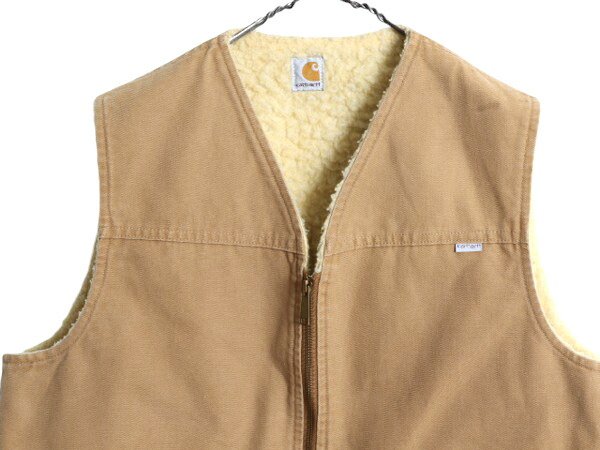 楽天市場】80s 90s カーハート 裏 ボア ダック ベスト メンズ XL 程