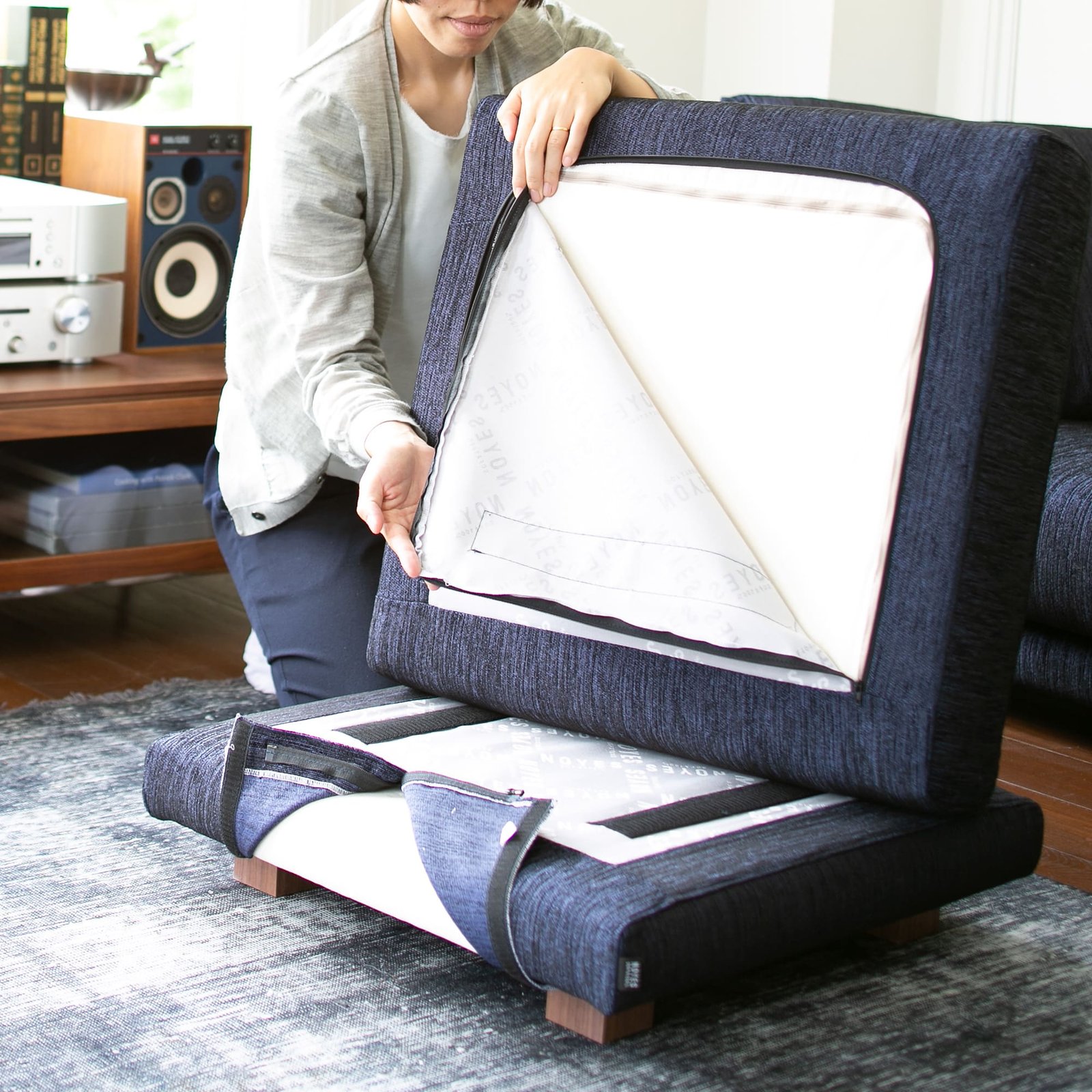 Decibel Professional オットマン」 製品詳細ページ | 国産ソファ