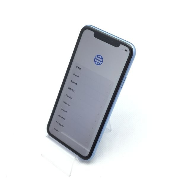 APPLE 〔中古〕iPhoneXR 64GB ブルー MT0E2J／A SoftBankロック解除SIM