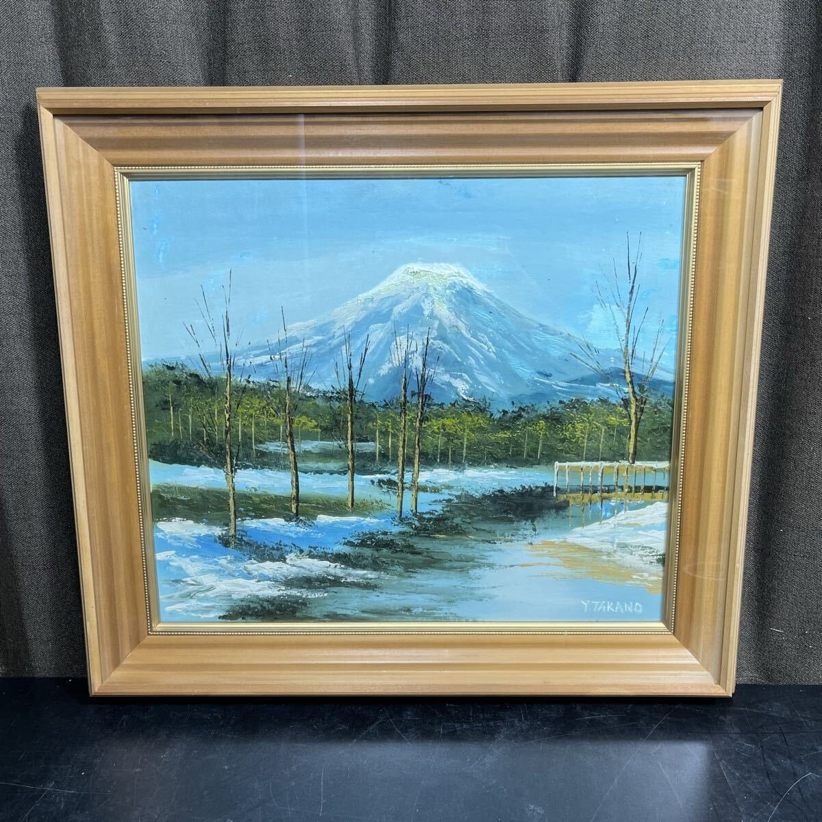 Yahoo!オークション - A642-O24-289 F.Rhodes 風景画 絵画 油絵 自然