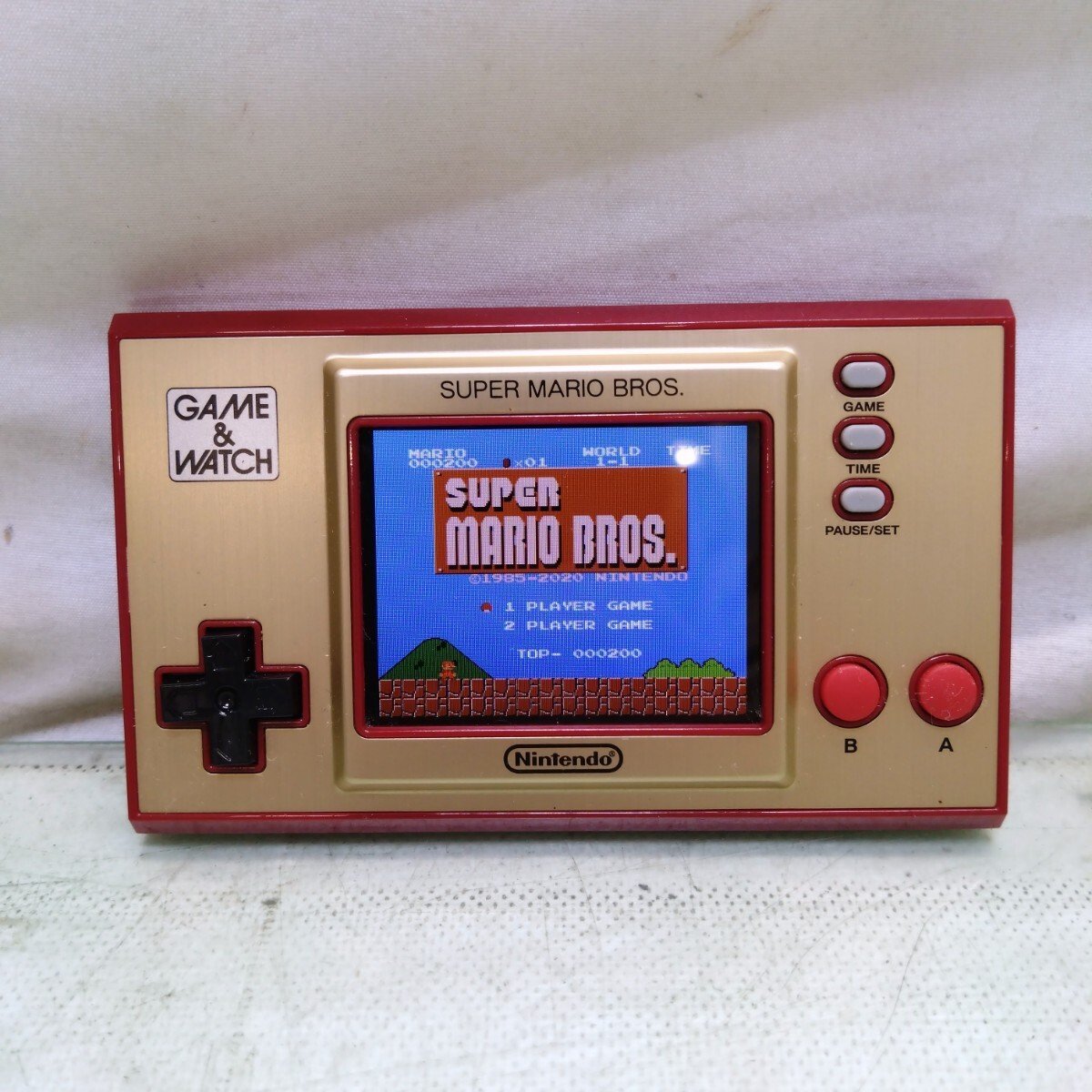Yahoo!オークション -「スーパーマリオブラザーズ」(ゲームウォッチ