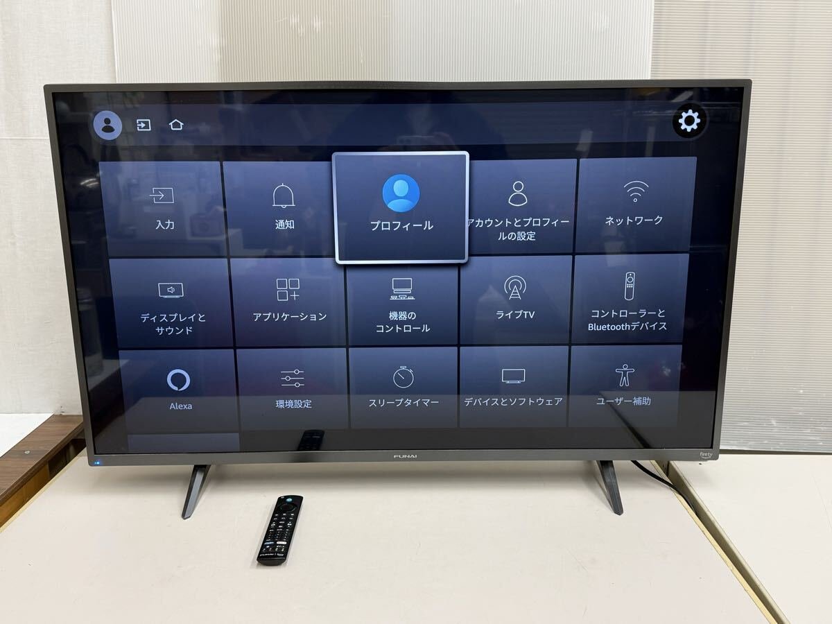 Yahoo!オークション -「funai テレビ」(液晶) (40インチ～)の落札相場