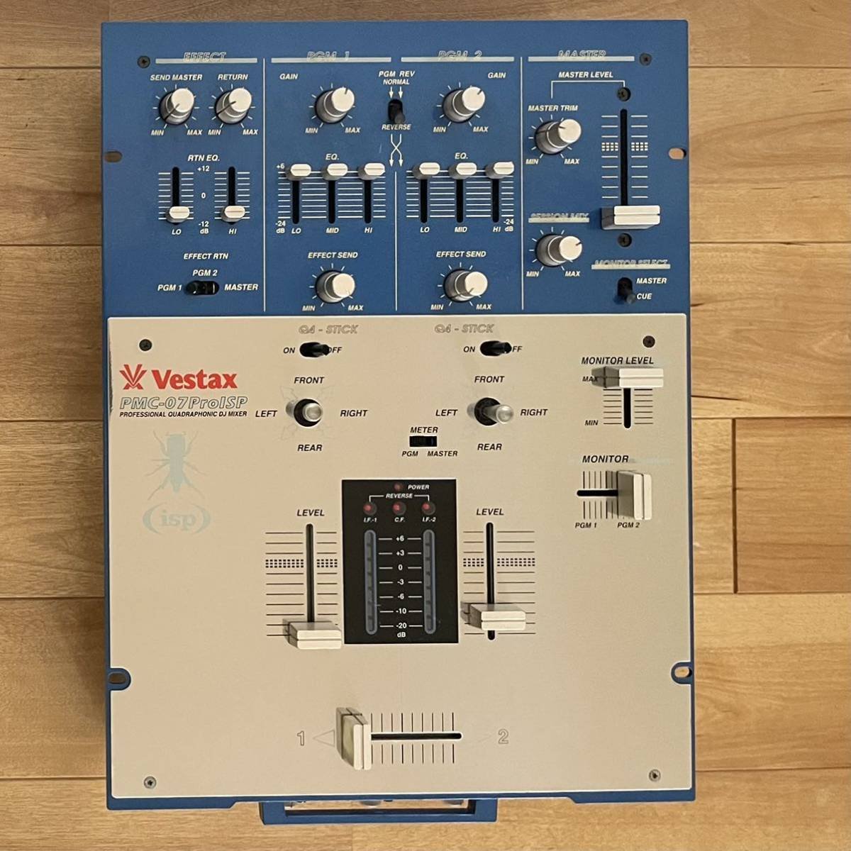 完動品 VESTAX PMC-07Pro ISP DJミキサー Q-BERT INVISIBL SKRATCH