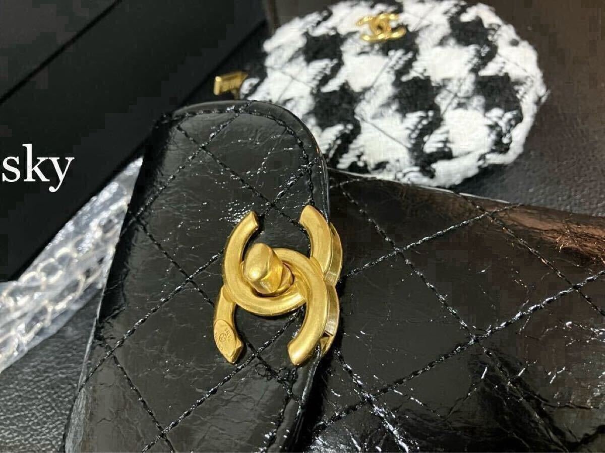 新品 CHANEL シャネル ノベルティ ショルダーバッグ スマホポーチ 斜