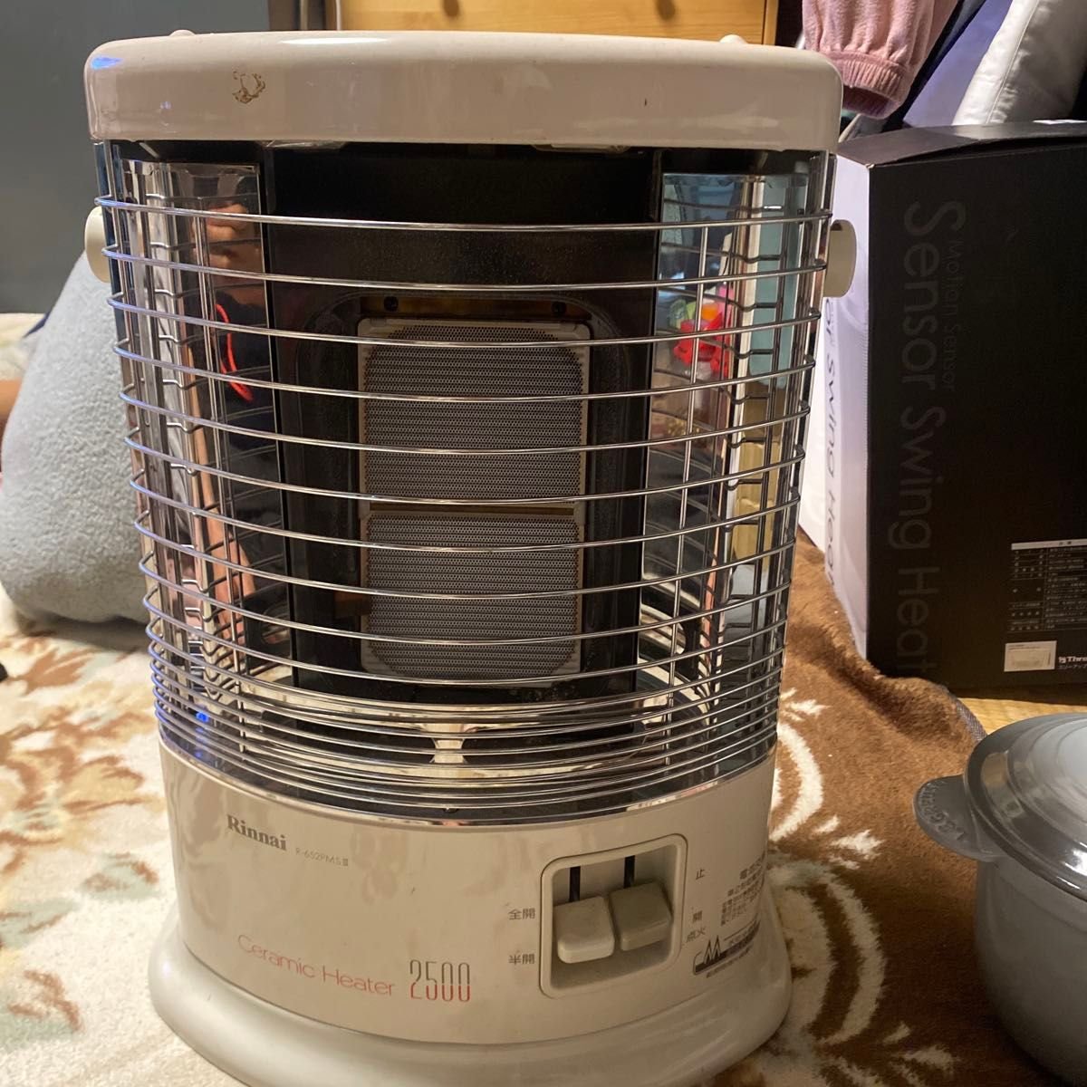 Rinnai リンナイ ガス赤外線ストーブ R-652PMSIII セラミックヒーター