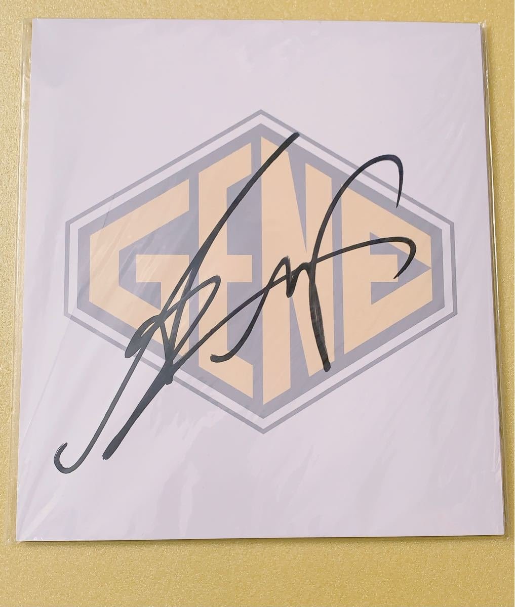 GENERATIONS 直筆 サイン色紙 白濱亜嵐 片寄涼太 数原龍友 中務裕太