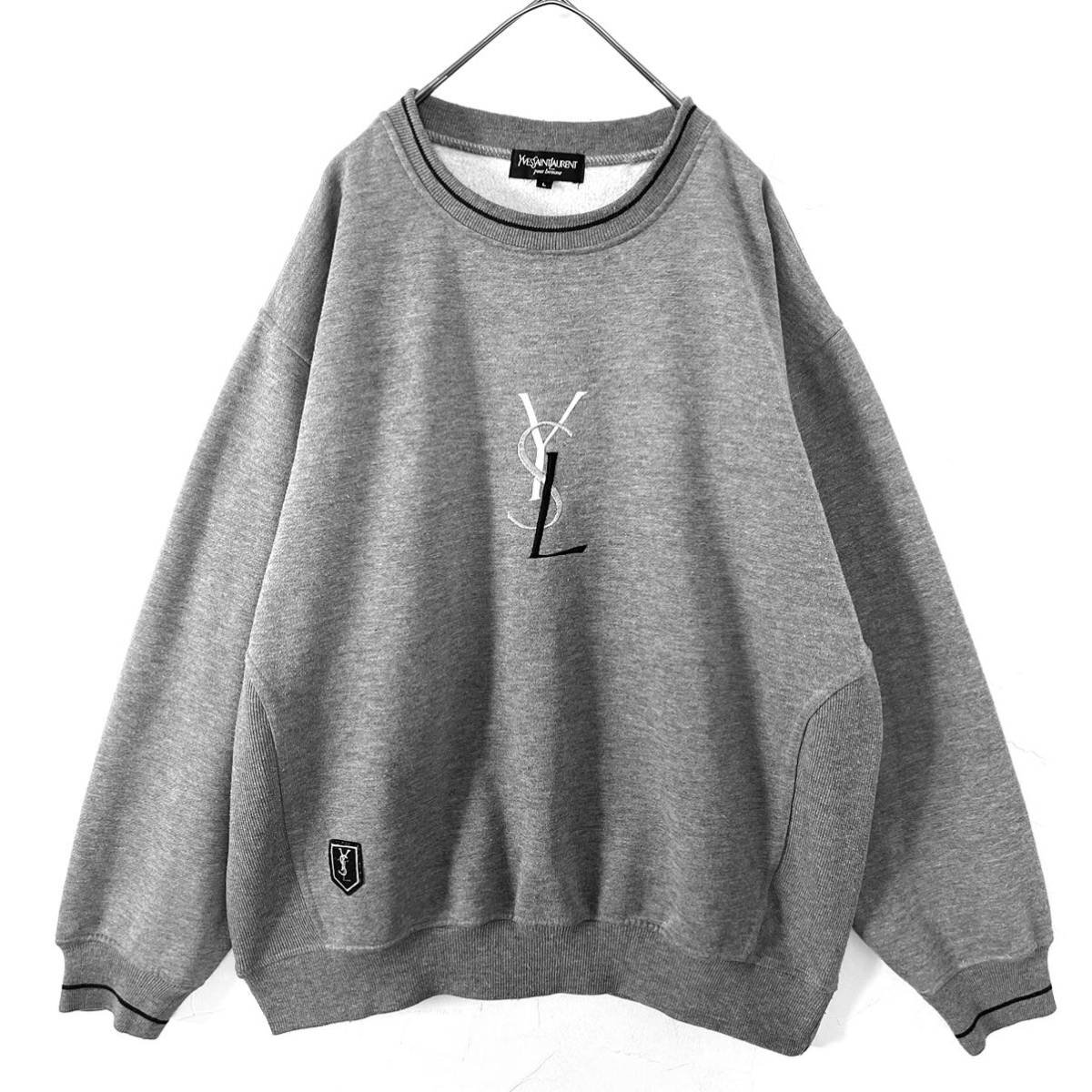 YvesSaintLaurent イブサンローラン スウェット トレーナー L メンズ