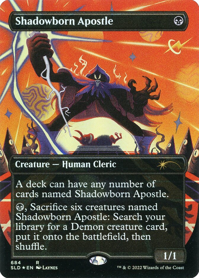Shadowborn Apostle · Secret Lair Drop (SLD) #684 · Scryfall Magic