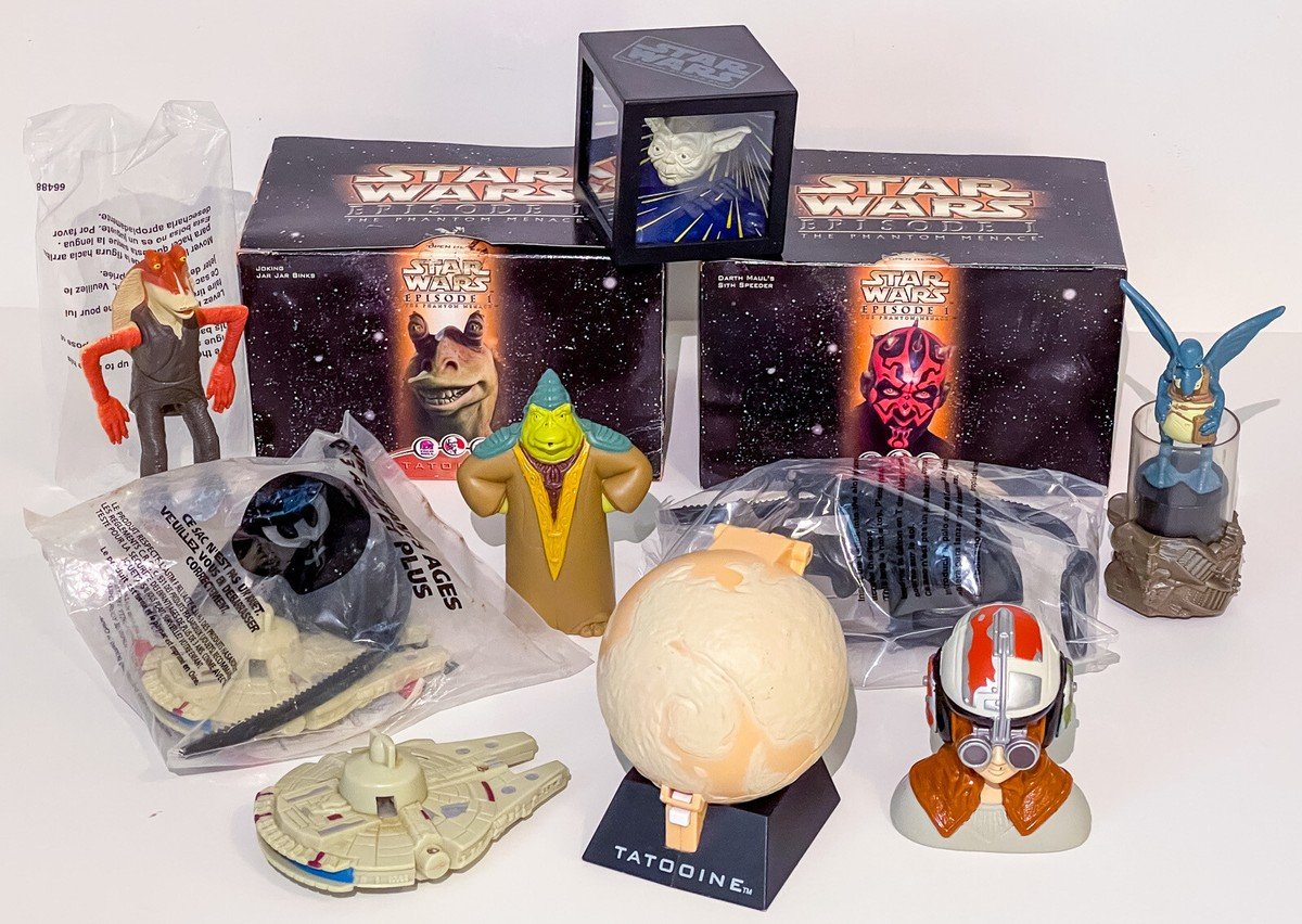 STAR WARS Episode 1 Phantom Menace 99 Trilogy 96 Taco Bell KFC