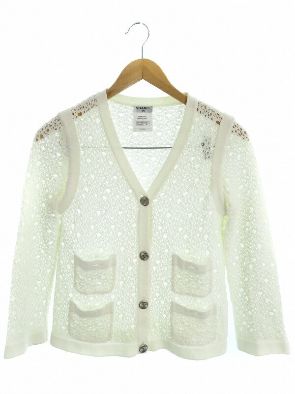 CHANEL】【ココマーク】【CCマーク】【フランス製】シャネル『Vネック