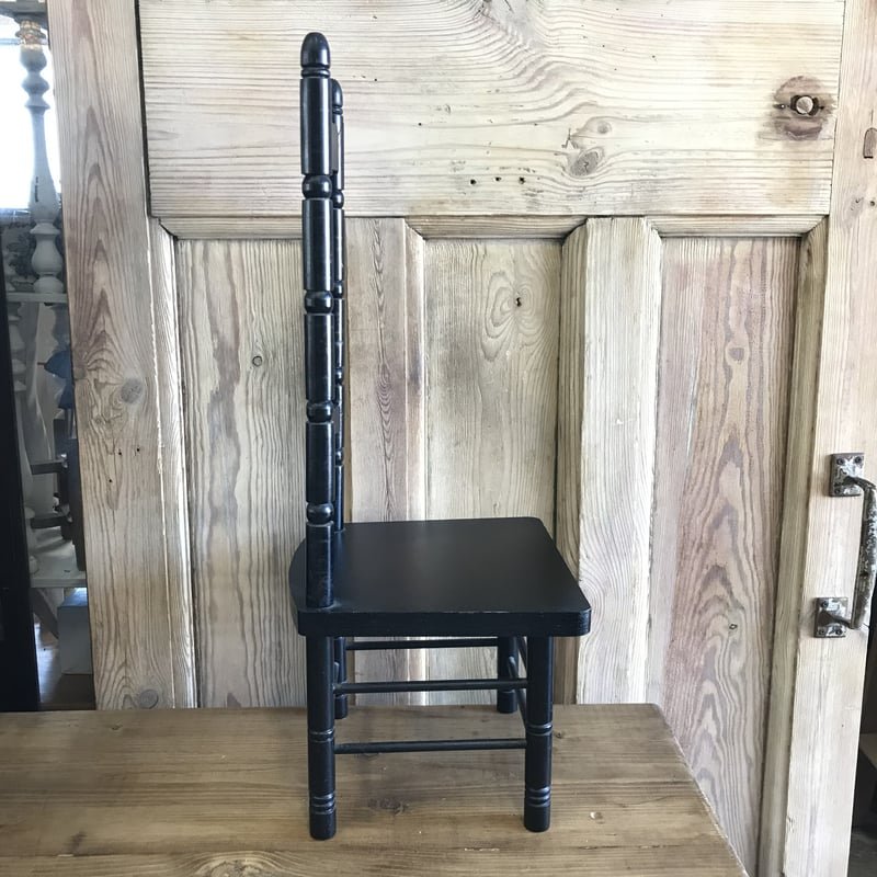 フランス】アンティーク 木製 バンブーデザイン ドールチェアAN4-3-8