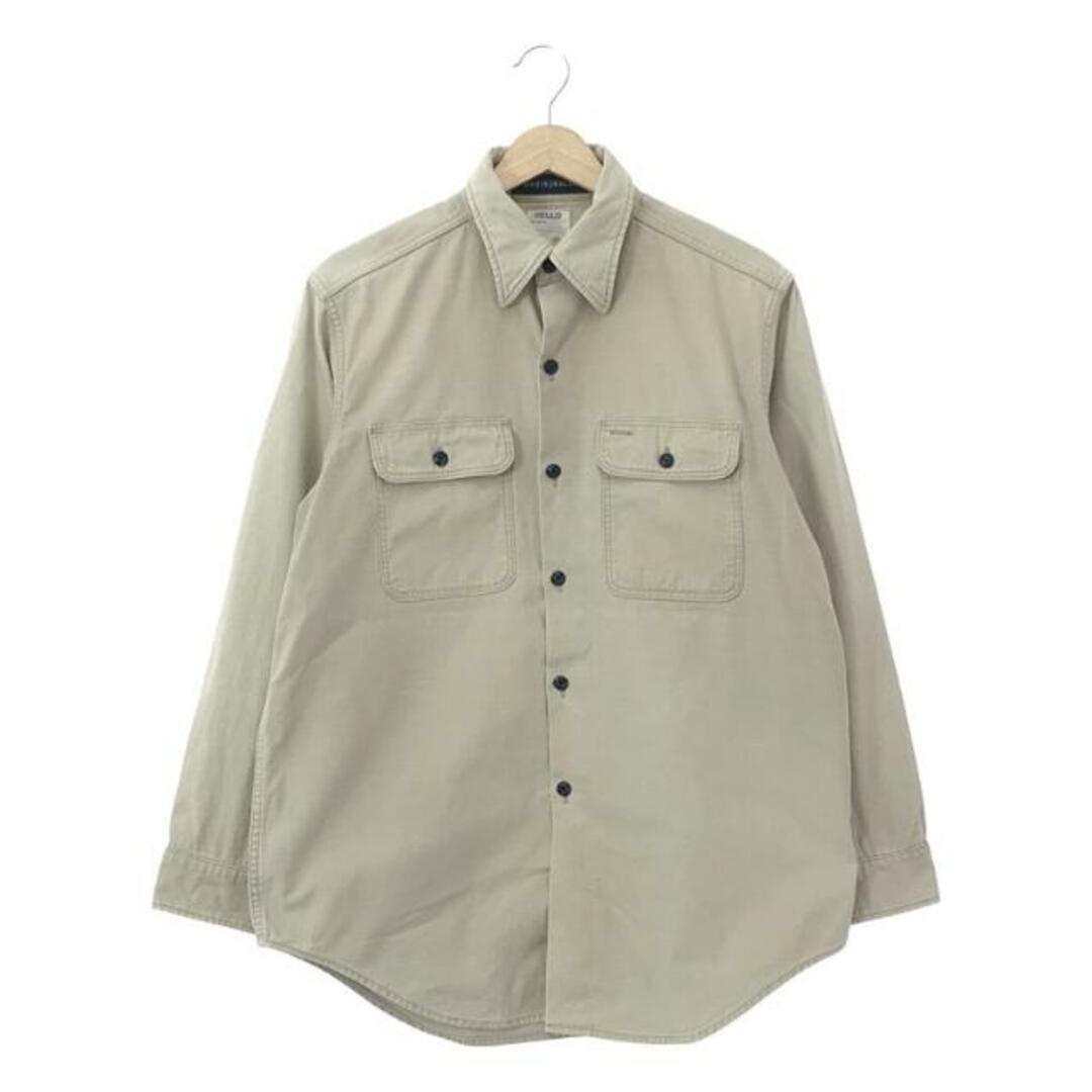 マディソンブルー ハンプトン パールボタンシャツ ベージュ MADISON