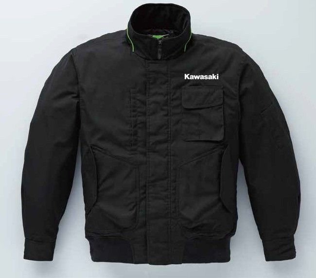 Webike | Kawasaki カワサキ カワサキ スタッフウォーマーブルゾン