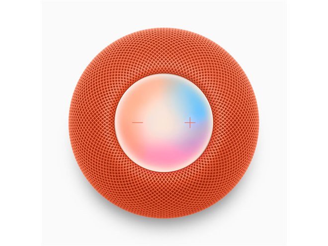 アップル、スマートスピーカー「HomePod mini」に新色イエロー