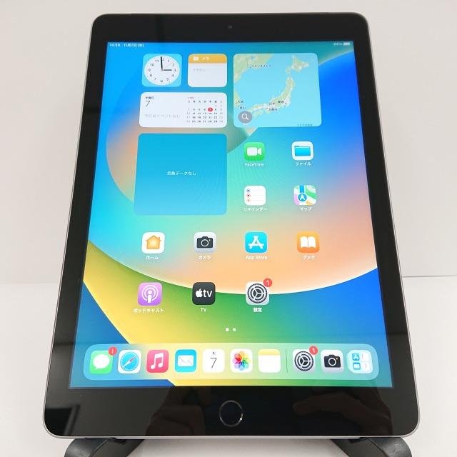 iPad 第5世代 Wi-Fi+Cellular 32GB au スペースグレイ 送料無料 即決