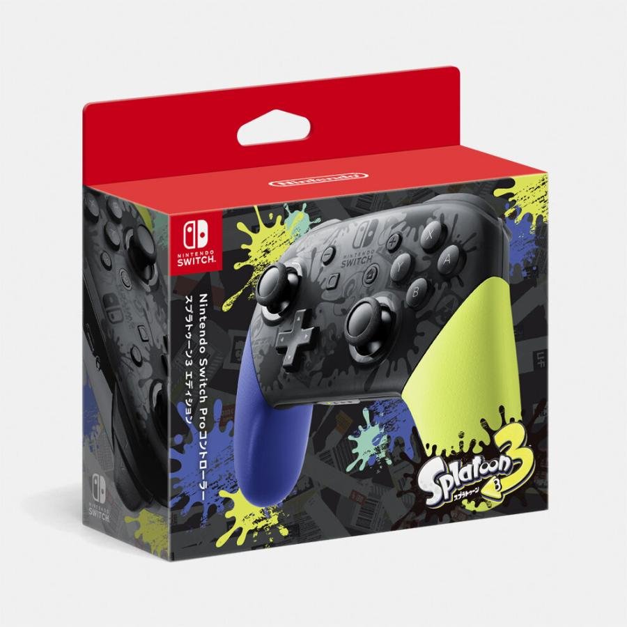 Nintendo Switch [本体＋ソフト＋Proコン] 有機ELモデル スプラ