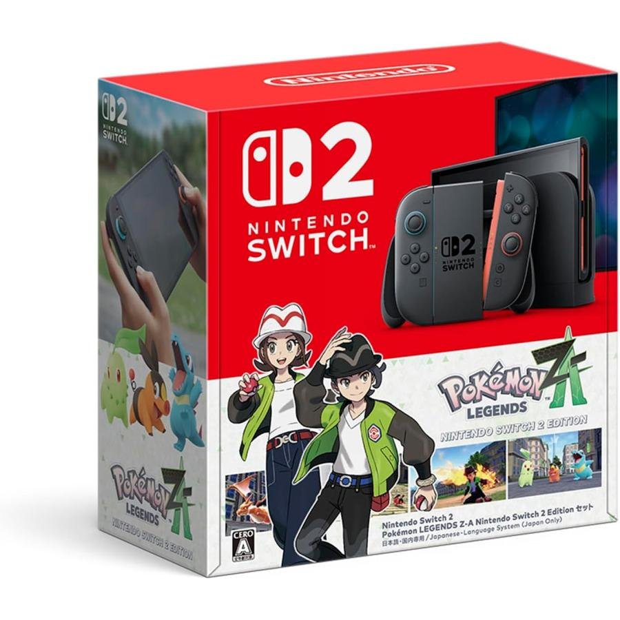 Nintendo Switch 任天堂 2 スイッチ2 本体(日本語・国内専用) Pokemon