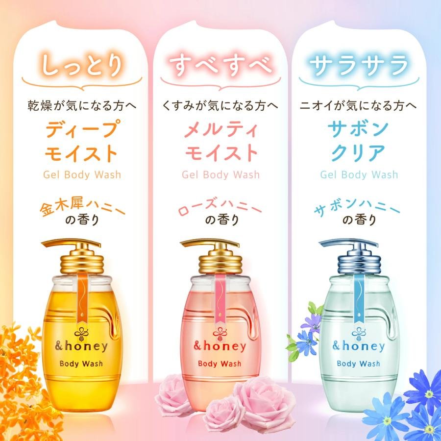＆honey アンドハニー ジェル ボディウォッシュ ボディソープ 保湿