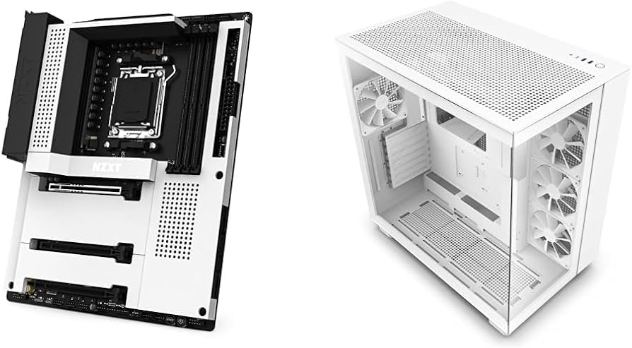 Amazon.com: NZXT N7 B650E AMD B650 Motherboard & NZXT H9 Flow Dual