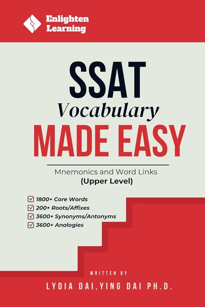 Amazon.com: SSAT Vocabulary Made Easy: Mnemonics and Word Links