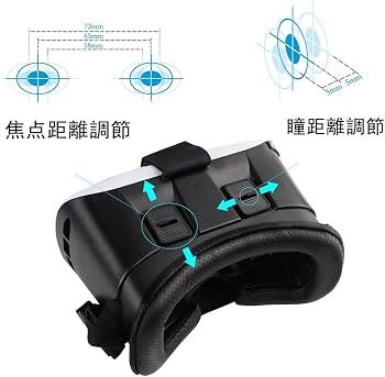 Amazon.co.jp: MXYZB 3D VR ゴーグル VR BOX 3Dメガネ バーチャル