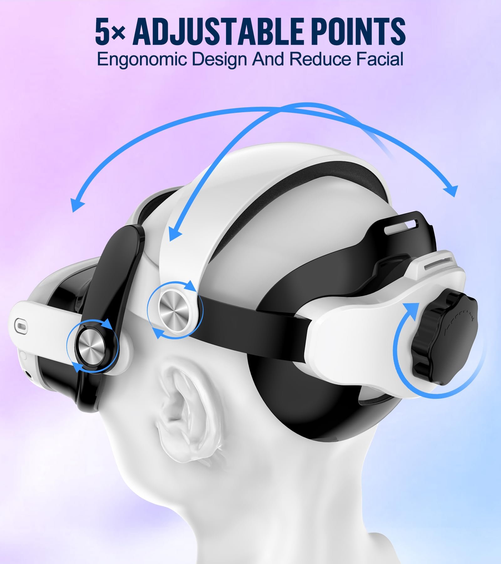 Amazon.co.jp: YRXVW ヘッドストラップアクセサリー Meta/Oculus Quest