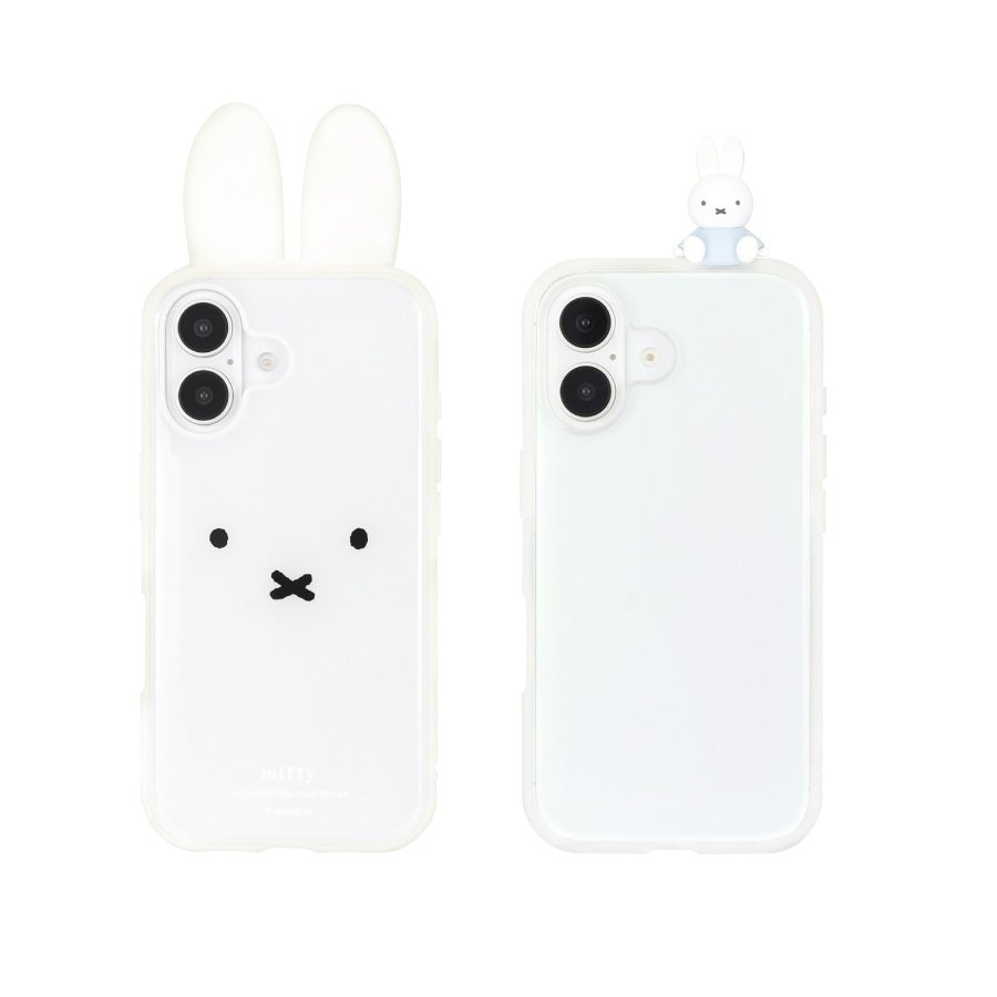 ミッフィー フレーム IIIIfit Clear iPhone16 対応 ケース | ま行