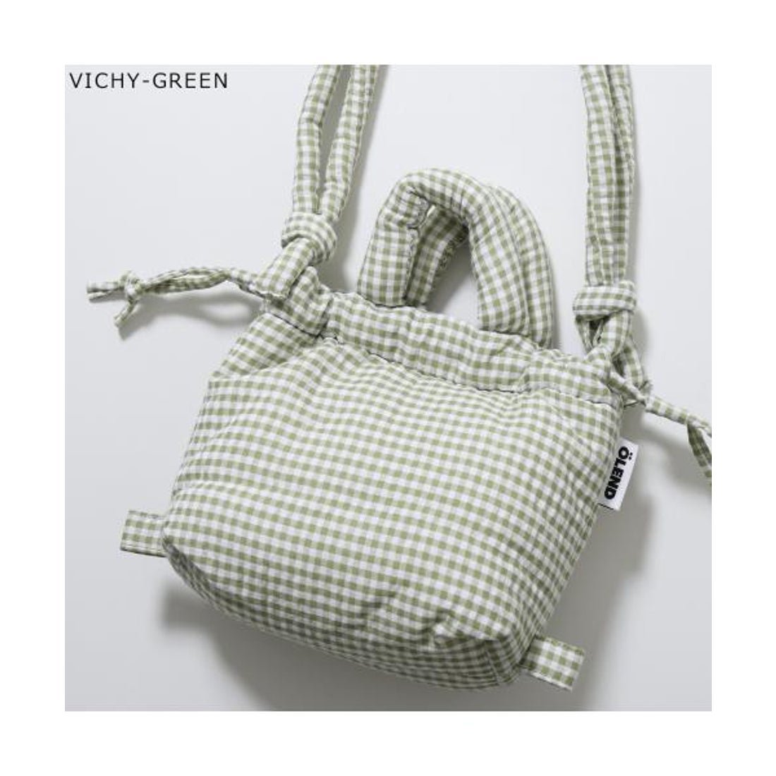 オレンド OLEND OLEND ショルダーバッグ MICRO ONA SOFT BAG チェック