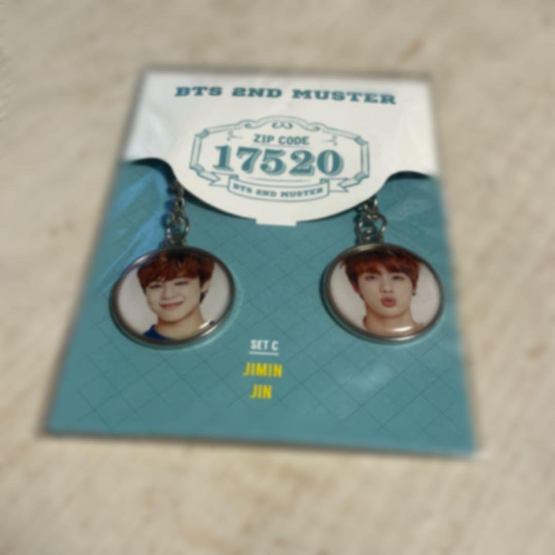 BTS 2ND MUSTER キーリング 2番目が半額キーリング BTSグッズ 防弾少年団 BTS バンタン BLACKPINK