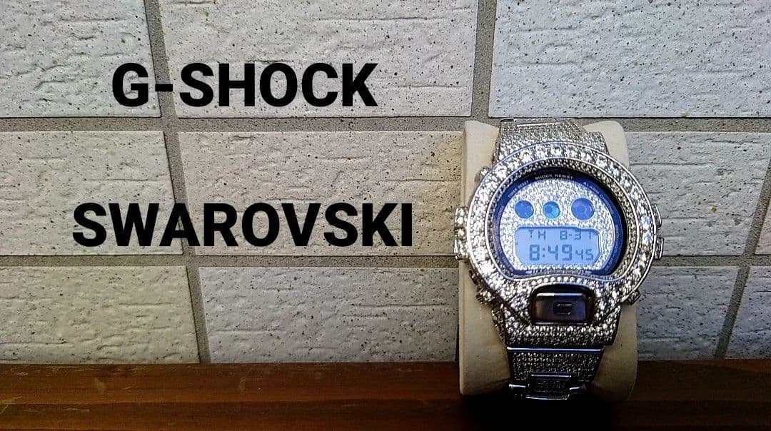 【中古】G-SHOCK　アフタースワロスキー　デジタル腕時計　DW6900 2026年最新】g-shock スワロフスキーの人気アイテム - メルカリ