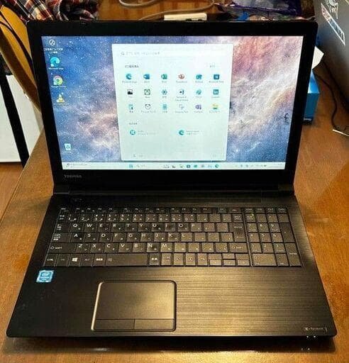 Toshiba 15.6インチ ノートPC ブラック NEC NEC VKL24X-4 15.6インチ Core i3 メモリ8GB SSD 256GB Office付き