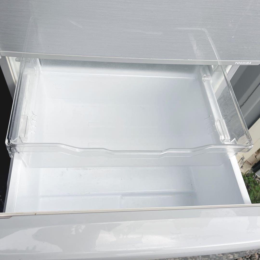 326取付無料！完動品！東芝スタイリッシュシルバー 自動製氷付き5ドア