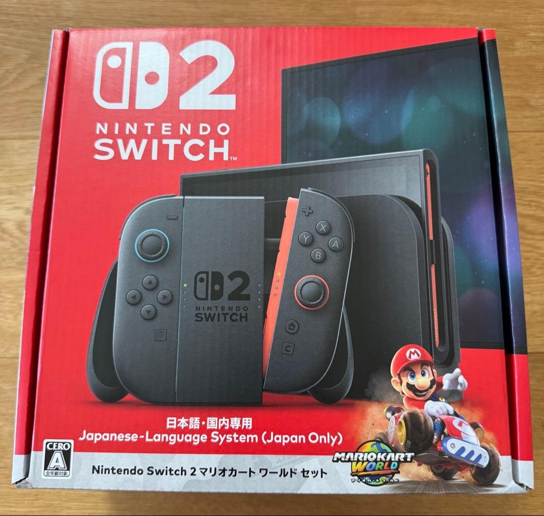 【新品　未使用】Nintendo Switch 2 マリオカートワールドセット Nintendo Switch 2(日本語・国内専用) マリオカート ワールド セット+