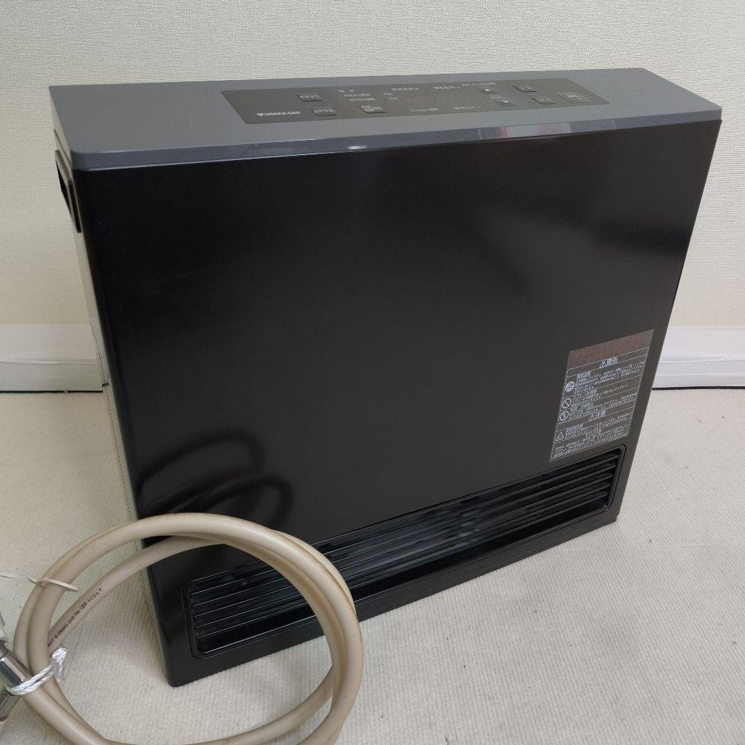 リンナイ ガスファンヒーター RC-U5801E ブラック リンナイ RC-U5801E ガスファンヒーター 都市ガス ブラック - メルカリ