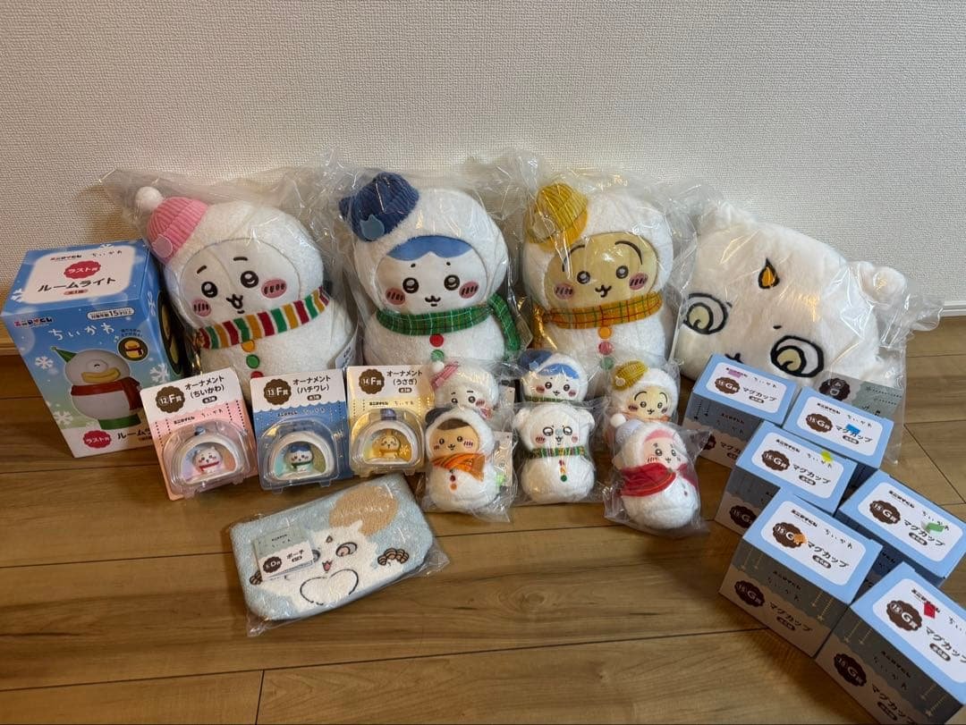 ちいかわ エニマイくじ 2025 フルコンプセット ちいかわ エニマイくじ2025】10回引いた結果レポ｜発売日当日の様子