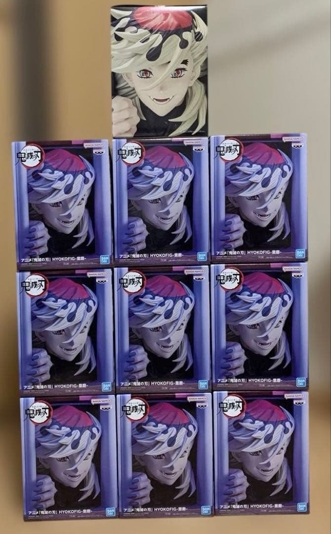 鬼滅の刃 HYOKOFIG 童磨　10点セット 鬼滅の刃 童磨 フィギュア HYOKOFIG ひょこふぃぐ｜Yahoo!フリマ（旧