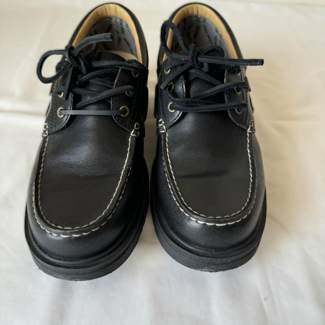 リーガル　美品/メンズ/ブラック/モカシン/ビジネス/レザー/ゴアテックス/防水 REGAL（リーガル） メンズビジネス モンクストラップ 37CL BD 幅広3E