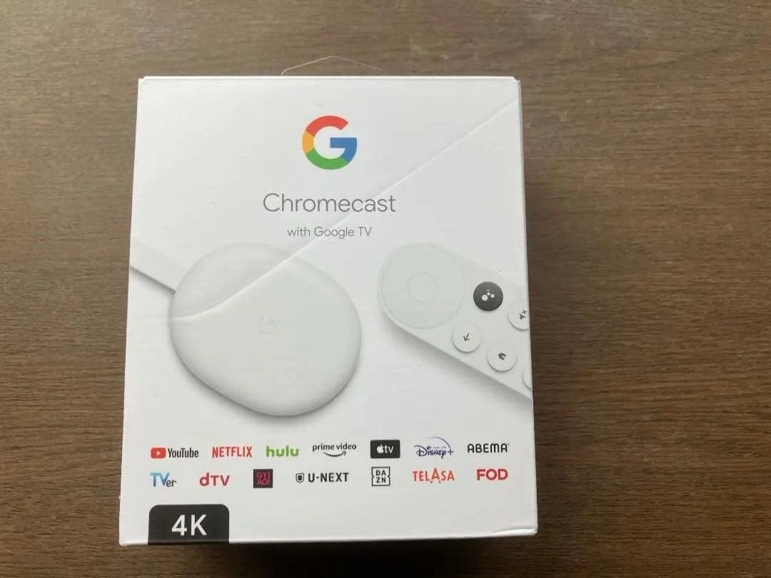 【新品未使用】Chromecast with Google TV 4K ホワイト 3 pack) Chromecast with Google TV - Streaming Entertainment in 4K