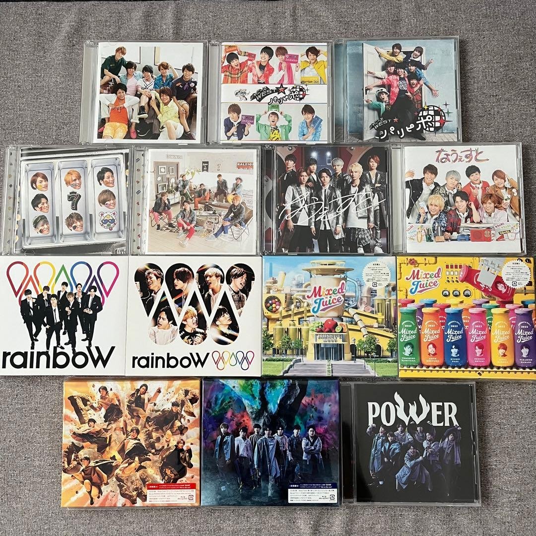 WEST. ジャニーズWEST CD まとめ売り - メルカリ